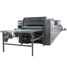 High Speed Double Faced 2 Colors Paper Flexographic Printing Machine (LD-1020)